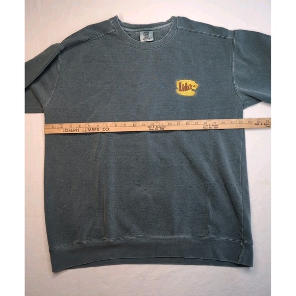 Comfort Colors Large crewneck sweatshirt embroidered Luke's Logo Gilmore Girls - Picture 3 of 9